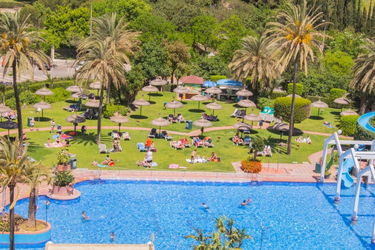 Benal Beach Suite Ii, Estudio Con Parque Acuatico Y Vistas Al Mar. Benalmádena Exteriér fotografie